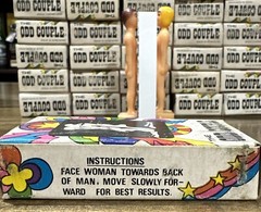 Vintage 1970s Adult “The Odd Couple” Magnetic Sex Figures RARE
