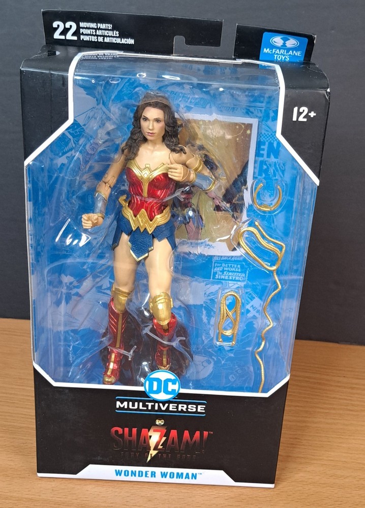 DC Multiverse Wonder Woman Action Figure Shazam Fury of the Gods McFarlane 2023