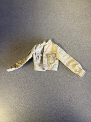 BEIGE JACKET FOR 1/6 SCALE TOY
