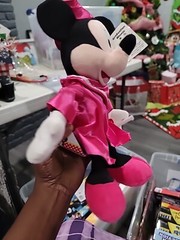 New Disney Minnie Mouse Graduation Pink Robe w/pink And White Slash T10