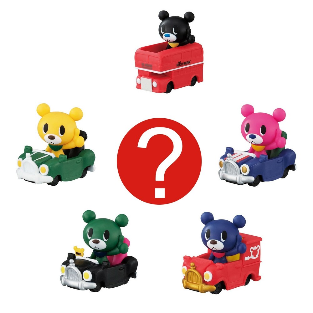 Japanese Blind Box Hitch Bear 3rd Series 1 Random Mini Figure Toy