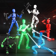 Luminous 13 Action Figure 1.8 x 1.15 x 1.58 inches, 6pcs 13 Set