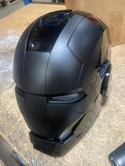 2026 YONTYEQ Iron Man Black MK5 Helmet Electronic Wearable Voice-control Mask