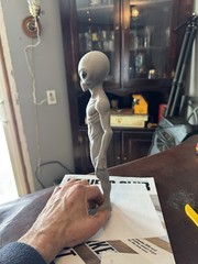 Grey Alien Action Figure 12” Tall! New Species!