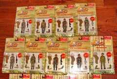 1:18 Ultimate Soldier Vietnam U.S Army Platoon and Vietcong NVA Figures Set Lot