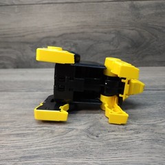 Bandai Power Rangers Deluxe Ninja Megazord Movie Edition Chest Yellow Black Bear