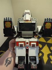 1994 Mighty Morphin Power Rangers White Tigerzord & Ranger Deluxe 98% Complete