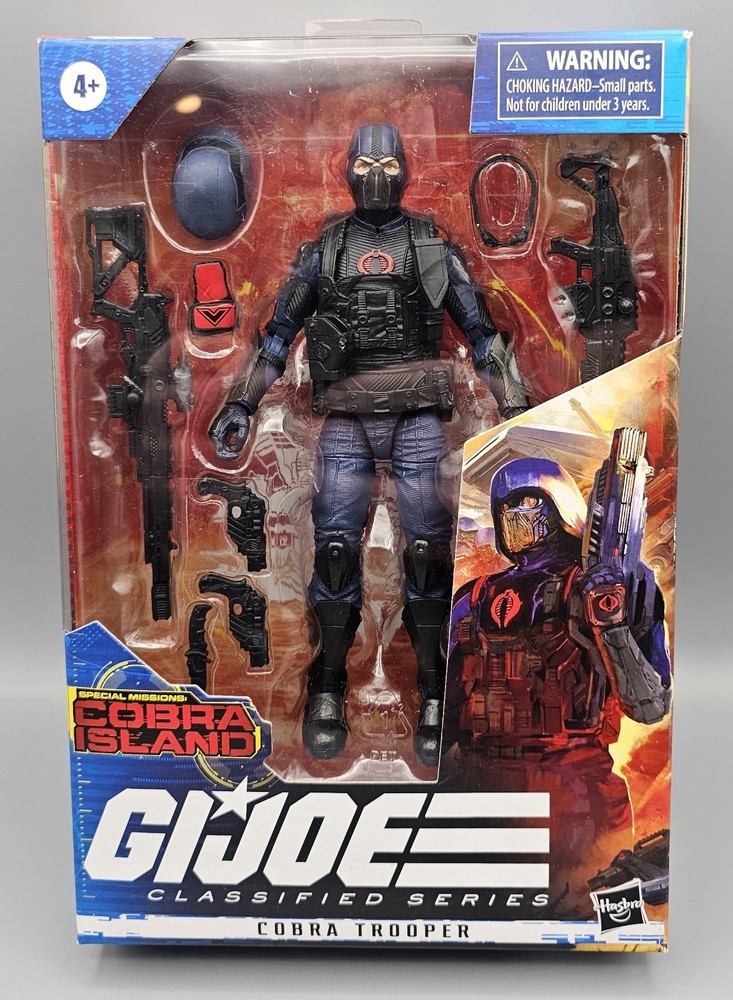 GI Joe Classified 6” COBRA TROOPER Figure Cobra Island Target Exclusive MISB