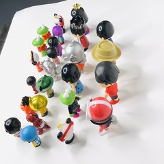 25 pcs Assort of Ryan World Mini Action Figure Gus Gator Bonkers Toy King Queen
