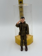 Vintage Topper Toys, The Tigers, Pretty Boy 1960s Saluting Soldier Action Figure