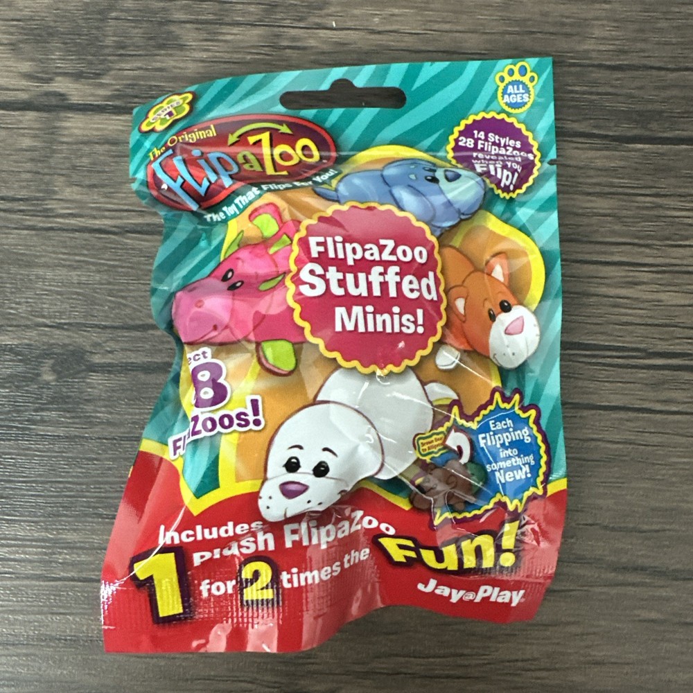 FLIPAZOO SERIES 1 STUFFED MINIS 1 RANDOM BLIND BAG