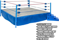 Ultimate Classic Wrestling Ring for Action Figures and Collectibles