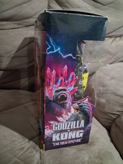 Godzilla x Kong The New Empire Kong vs Shar King Figures 4pc Diorama Set PlsRead