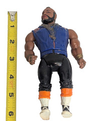 A-Team B.A. Baracus Mr. T 6″ Figure Cannell Galoob 1983 VTG VG Cond. Free Ship