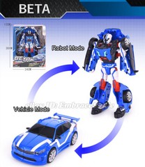 Tobot V Beta Plus Vehicle Transforming Robot Sports Car Action Figure Toy