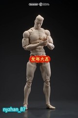 Romankey X COWL 1/12 Flexible 6″Action Figure Male Pale Muscle Joint Body w/Head