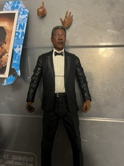 McFarlane Toys Batman Begins DC Multiverse Lucius Fox Platinum Edition Figure 7”