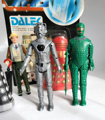 Doctor Who DAPOL Davros RED GOLD Dalek 7th Dr ACE ICE WARRIOR CYBERMAN Figures