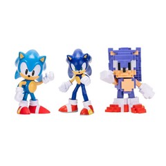 Sonic 35th Anniversary 4″ Action Figure – 3 Pack