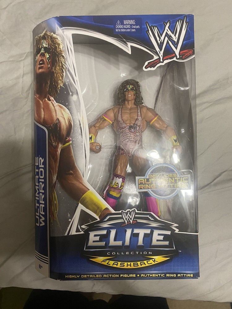 The Ultimate Warrior WWE Mattel Elite Series 26 Flashback Collection New