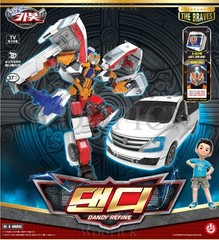 Hello Carbot The Braves DANDY REFINE Transformer Robot Car Cube Figure Toy 2025