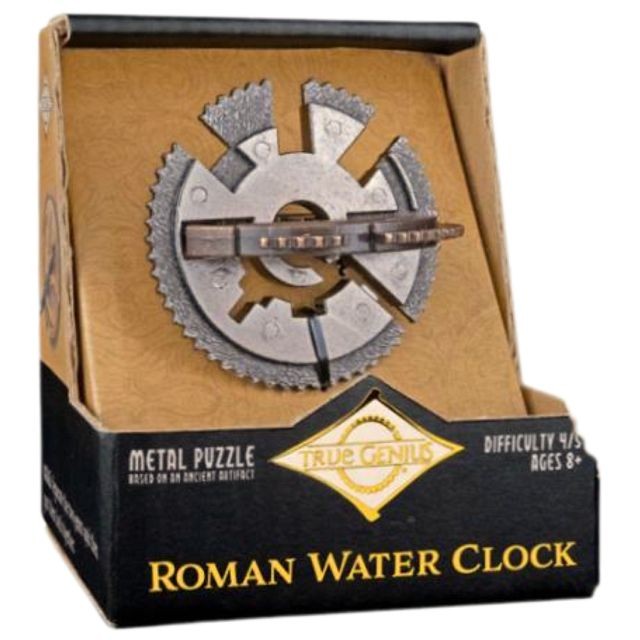 True Genius Roman Water Clock Puzzle by Project Genius 15881