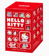 💡Pop Mart x Sanrio Characters Hello Kitty 50th Anniversary One Random Blind Box