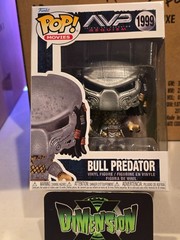 FUNKO POP! MOVIES AVP ALIENS VS. PREDATOR REQUIEM BULL PREDATOR #1999