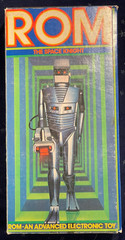 COMPLETE VINTAGE 1979 ROM THE SPACE KNIGHT w/ORIGINAL BOX & PALITOY DISPLAY BOX
