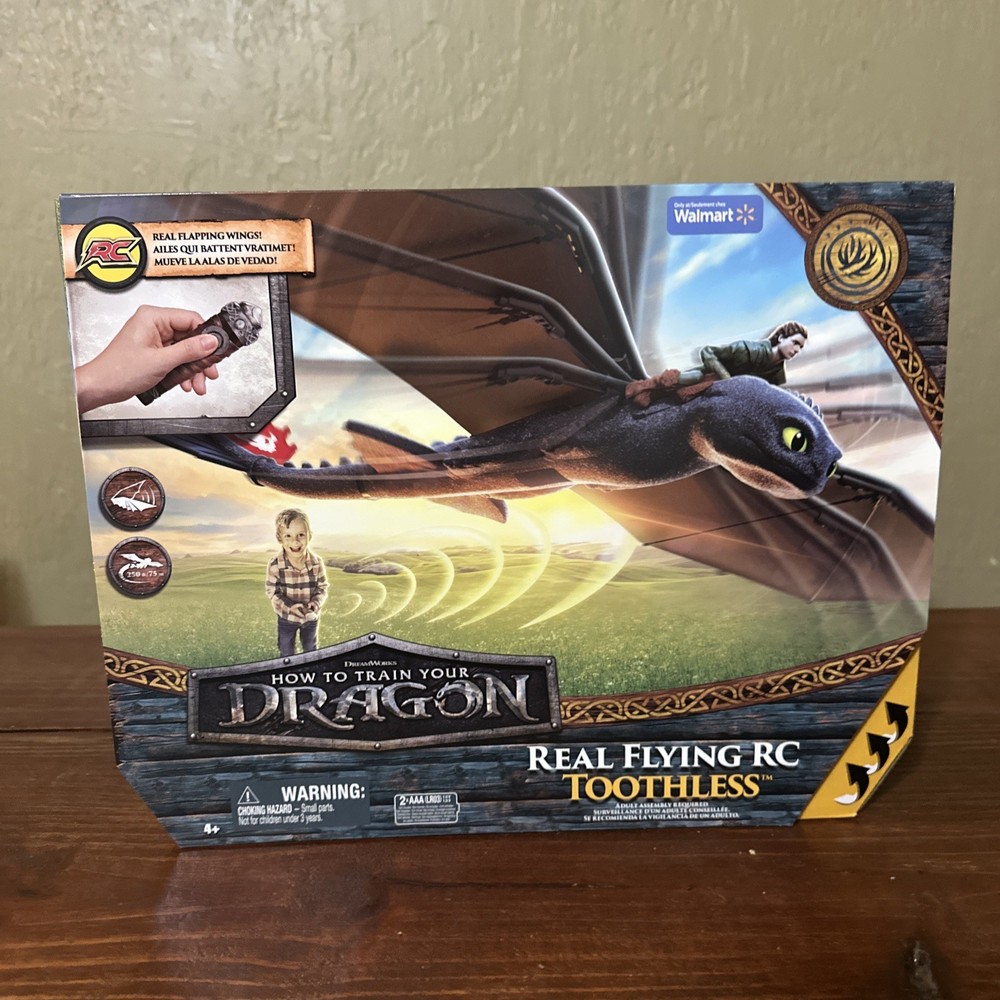 How To Train Your Dragon 2, RC Flying Toothless Remote Control Toy by DreamWorks