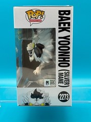Christopher Sabat signed Baek Solo Leveling prerelease sticker Funko pop MAS COA