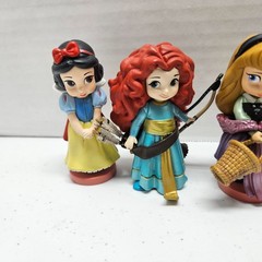Disney ANIMATORS COLLECTION PVC Mini Figure Lot of 9 – Princess Toddler Cake Top