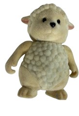 Li’l Woodzeez Snipadoodle Sheep Famileez Acorn Farmer Gardner Blue Overalls RARE