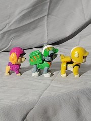 Paw Patrol Figures – Lot Of 3 Skye/Rubble/Rocky – Action Figure Boy/Girl/Toddler