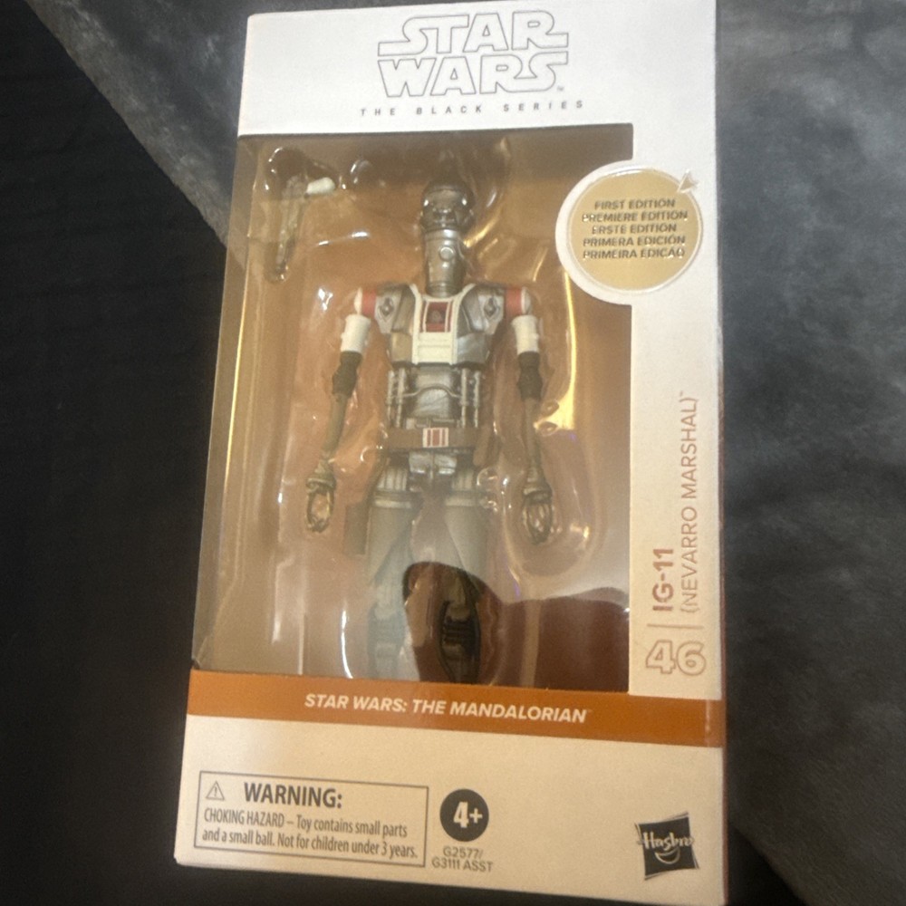 Hasbro Star Wars The Black Series #46 IG-11 (Nevarro Marshal) First Edition