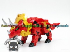 Miniforce Dinoid Warrior 11″ Dino Emperor Figure 5in1 Transformer Combiner Robot