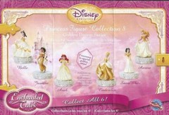 Disney PRINCESS MINI FIGURE COLLECTION #8 COMPLETE SET CAKE TOPPERS RETIRED NEW