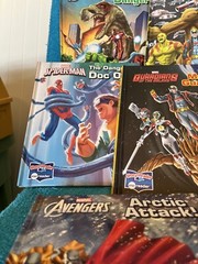 Set of 8 Marvel Story Reader/ Me Reader Books, Age 18 Months and up, Books Only