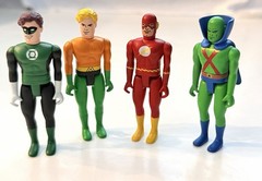 DC Direct Pocket Super Heroes 15 Figure Lot Flash Green Lantern Legion of Doom