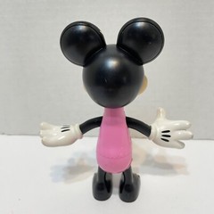 Disney Minnie Mouse Push Button Moving Arms and Head Action Figure 5.5 inches