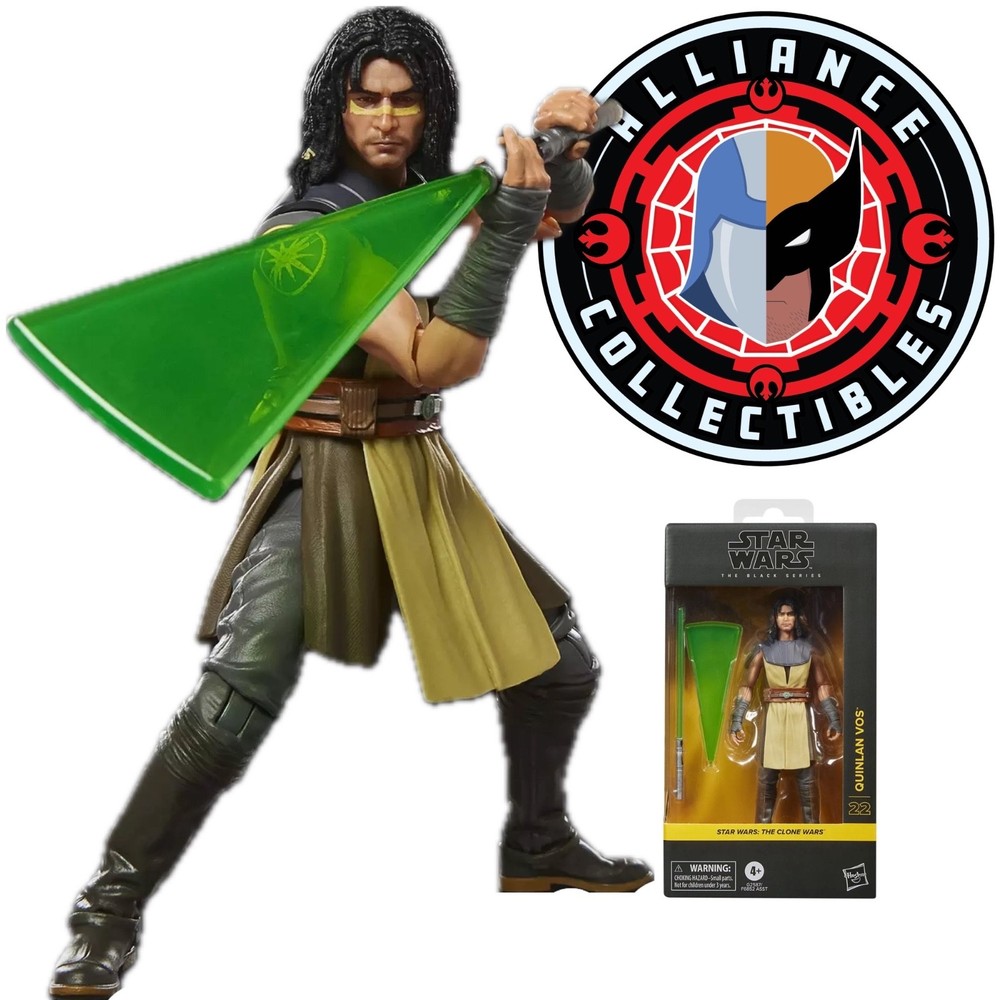 2026 Star Wars Black Series Clone Wars 22 QUINLAN VOS 6″ Hasbro Action Figure