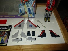 Transformers G1 Decepticon Air Commander Starscream Almost Complete