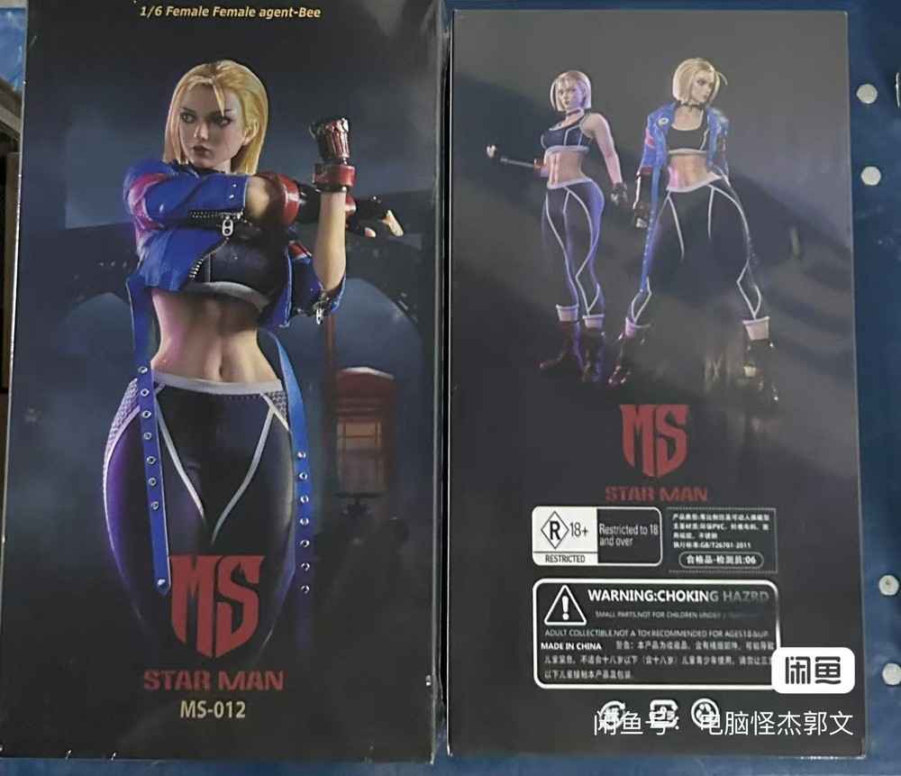 in stock New STAR MAN MS-012 1/6 Street Girl Female Fighter 6 Cammy 12″ Figure