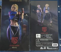 in stock New STAR MAN MS-012 1/6 Street Girl Female Fighter 6 Cammy 12″ Figure