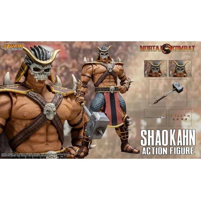 Storm Toys DCMK15 MORTAL KOMBAT BOSS – Shao Kahn Single Edition New In Stock