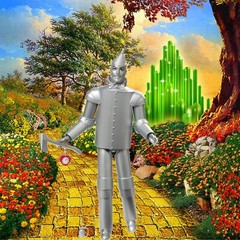 1/6 Wizard of Oz Backdrop 15″x15″ – For 12″ Dorothy Witch Lion Tin Man Barbie