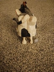 Cartoonish Booble Cow Body Figure