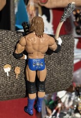 Triple H WWE Mattel Elite Legends Series 31 Wrestling Figure Toy Custom Head HHH