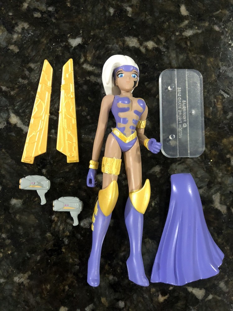 Nira X Manga Force Purple Cyber Skin Suit Variant 1999 Skybolt 6” Fig Bill Maus