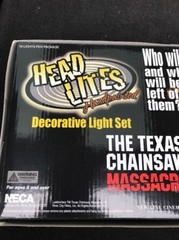 NECA The Texas Chainsaw Massacre Leather Face Head Lite Decorative Light Strand